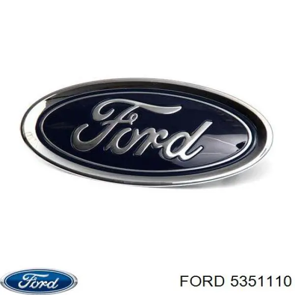 Эмблема решетки радиатора на Ford Focus III 