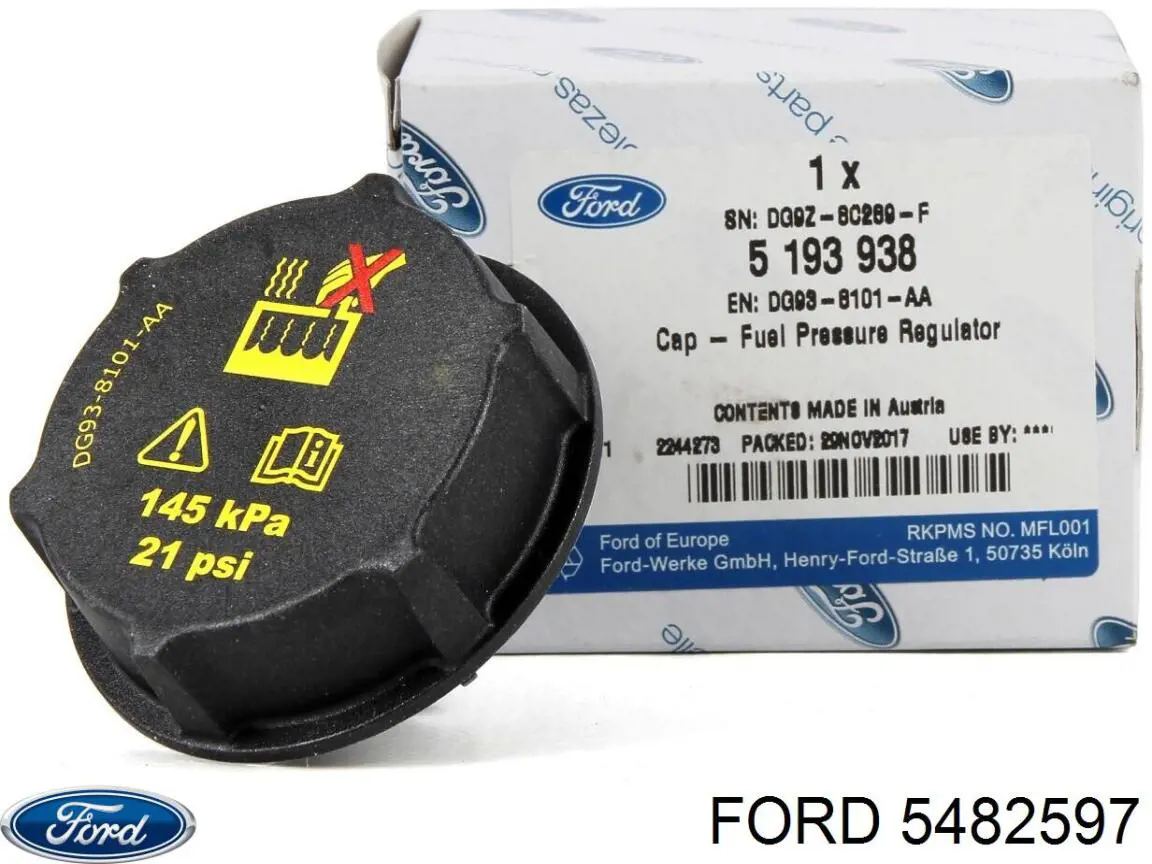 5482597 Ford Радиатор основной