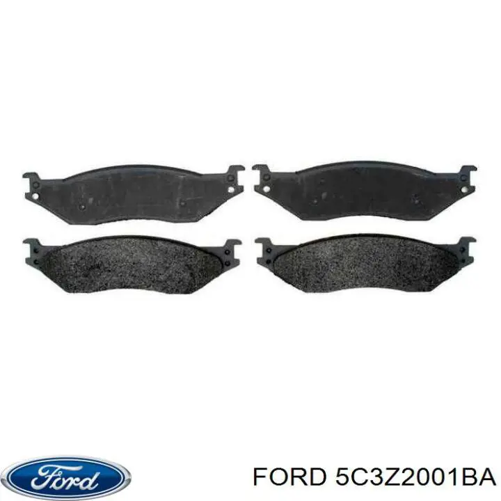 5C3Z2001BA Ford Колодки передние