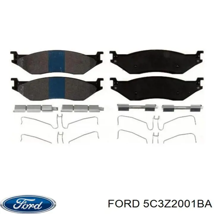 Колодки Ford 5C3Z2001BA цена, от 91.22 USD