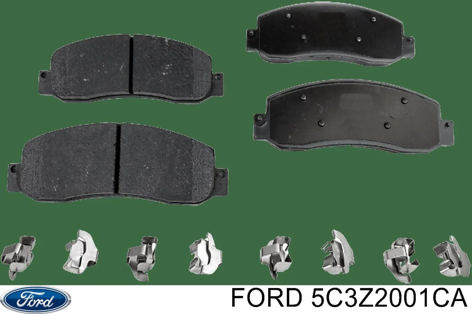 Колодки Ford 5C3Z2001CA цена, от 91.04 USD