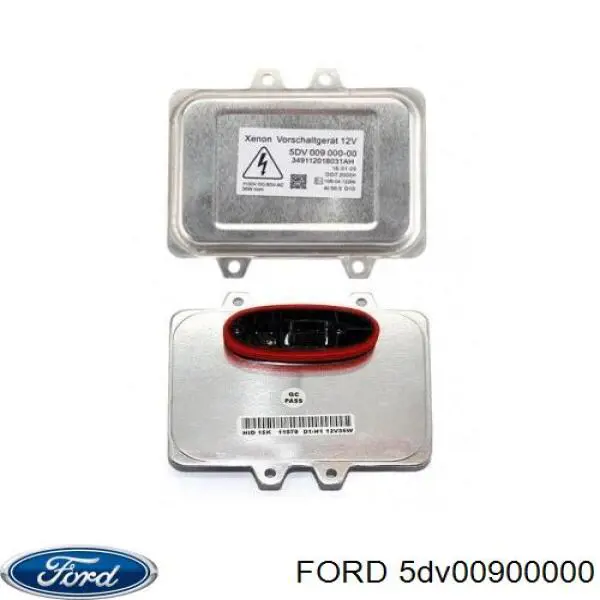 Лампочка ксеноновая Ford 5DV00900000