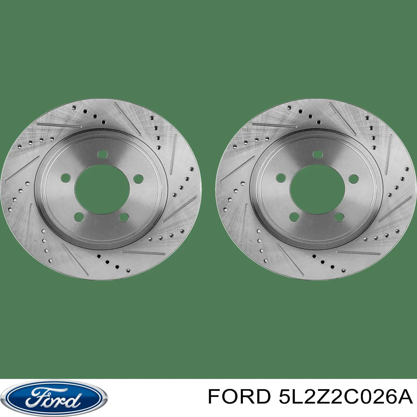 Тормозные диски BRRF267 Ford