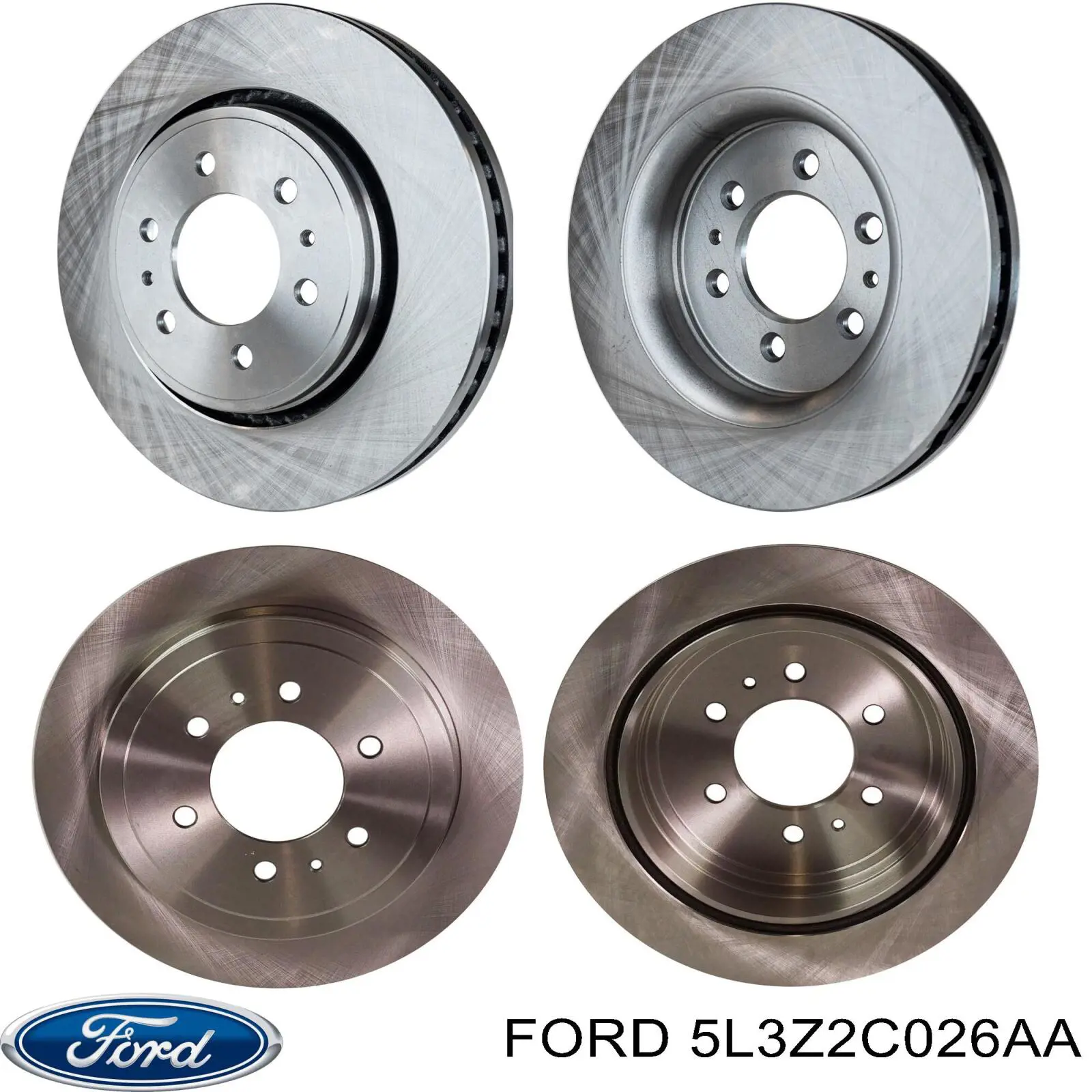 Купить 5L3Z2C026AA Ford Диск тормозной задний