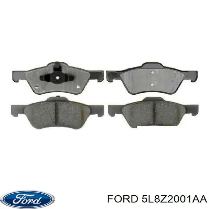 Колодки Ford 5L8Z2001AA цена, от 36.70 USD