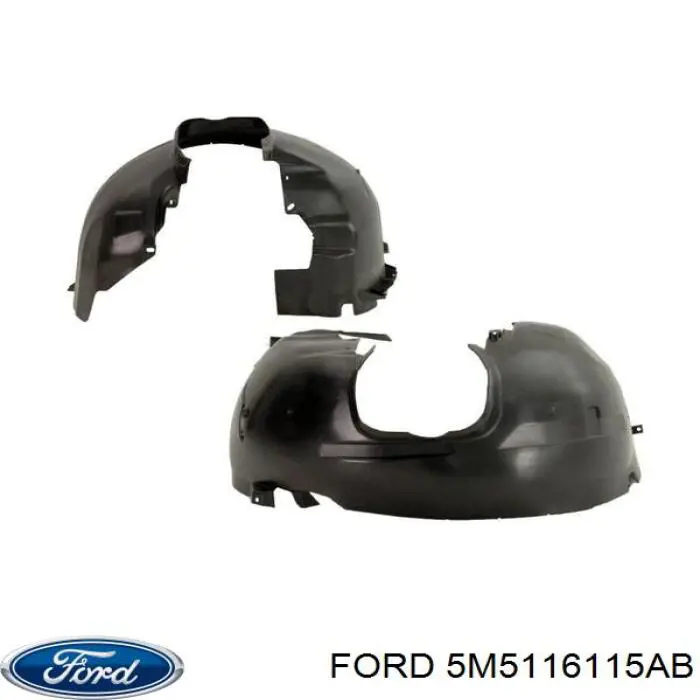 Подкрылок передний левый 5M5116115AB Ford