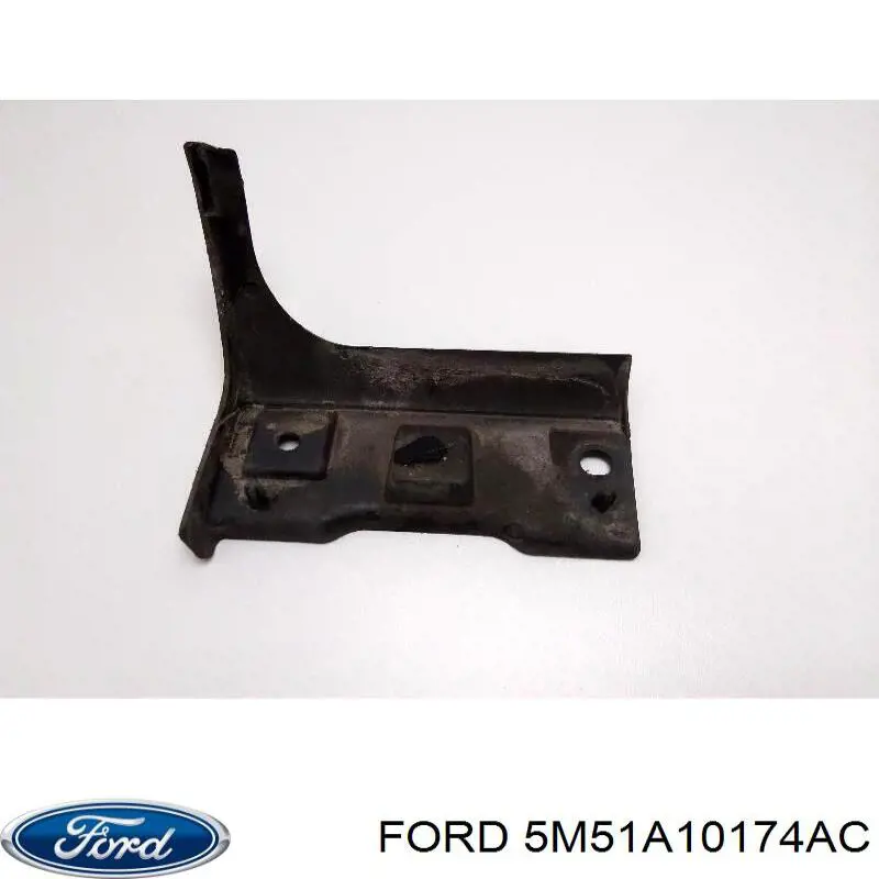 Накладка (молдинг) порога наружная передняя правая Ford 5M51A10174AC