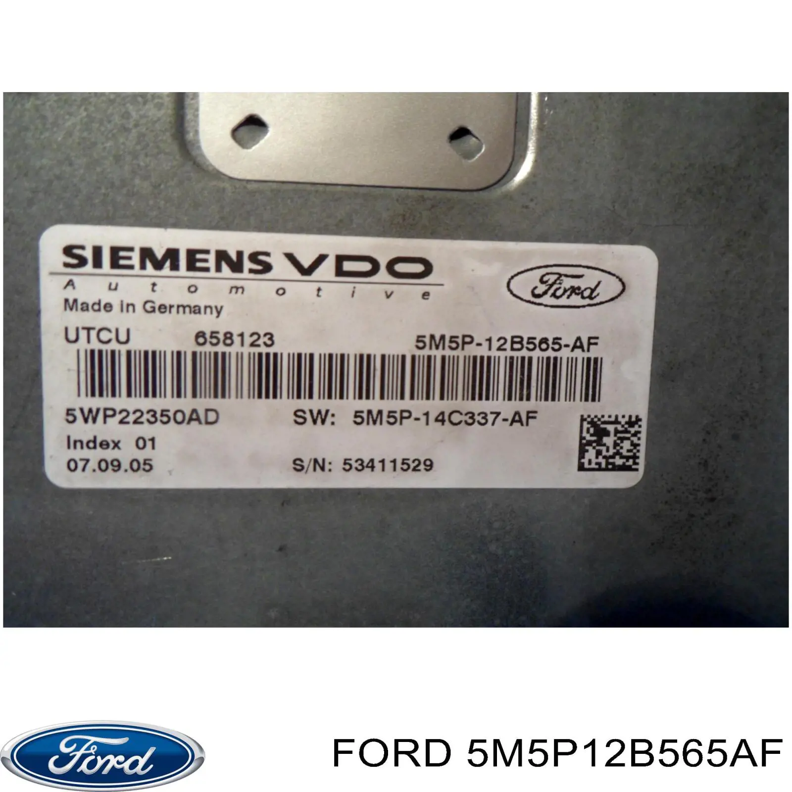 5M5P12B565AF Ford 