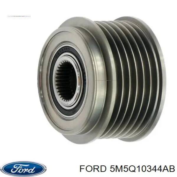 Купить 5M5Q10344AB Ford Шкив ремня генератора