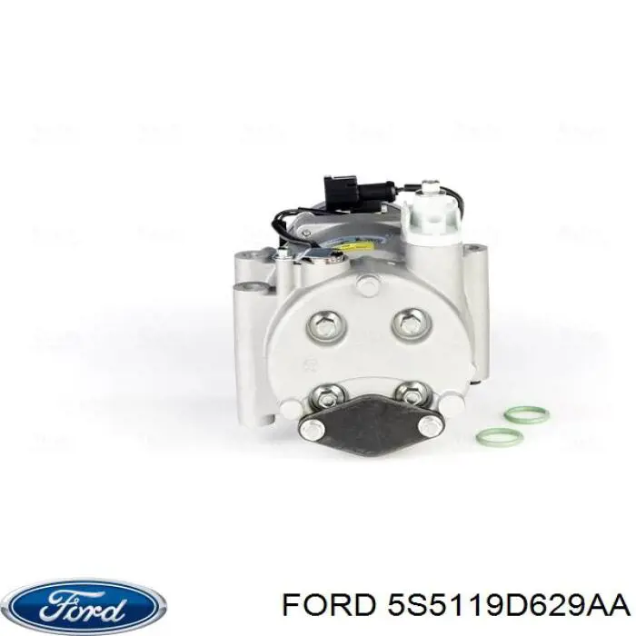 Купить 5S5119D629AA Ford Компрессор климатической установки