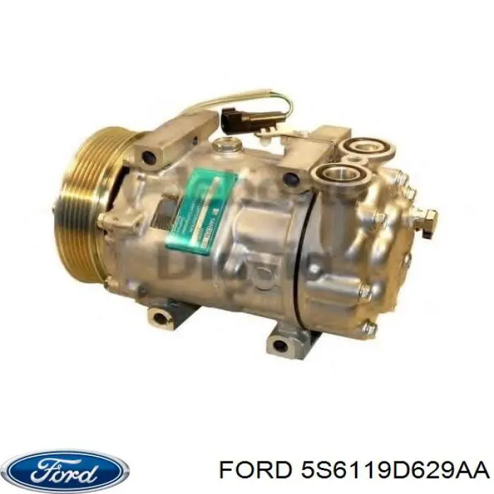 Компрессор системы кондиционирования Ford 5S6119D629AA цена, от 53.67 USD