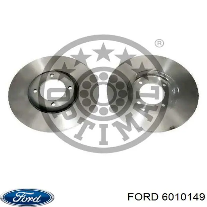 Передние тормозные диски 6010149 Ford