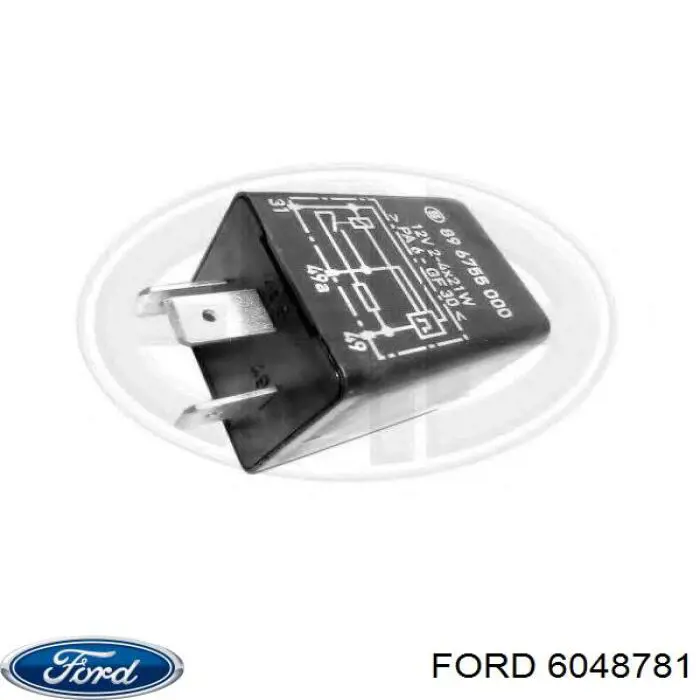 6048781 Ford реле указателей поворотов