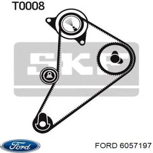 Ремень ГРМ 6057197 Ford