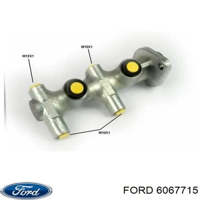 Главный тормозной цилиндр 6067715 Ford