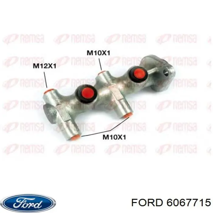 Купить 1613087 Ford Главный тормозной цилиндр
