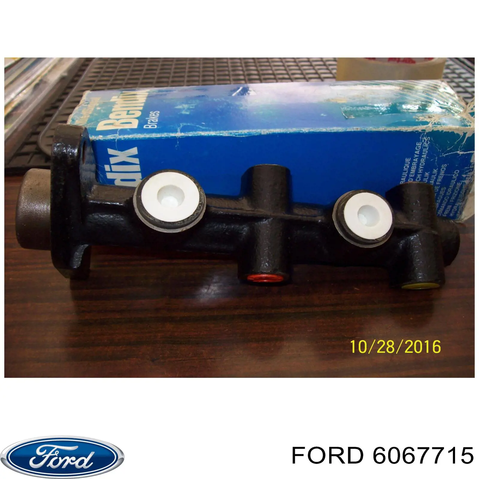 Купить 6067715 Ford Главный тормозной цилиндр