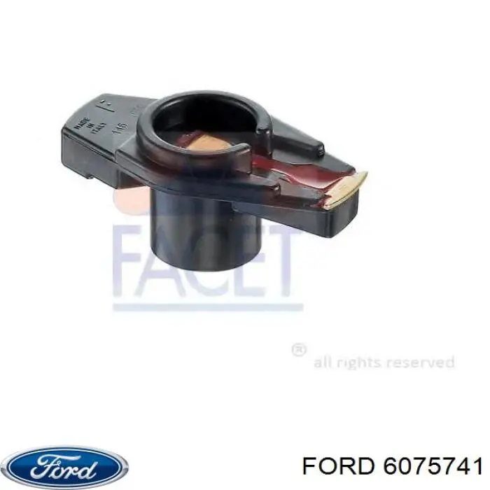 Бегунок (ротор) распределителя зажигания, трамблера Ford 6075741