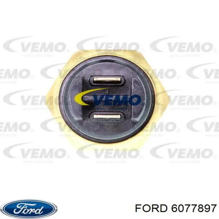 6077897 Ford датчик температуры охлаждающей жидкости (включения вентилятора радиатора)