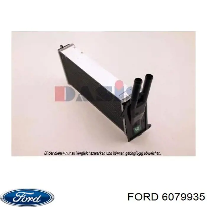 Радиатор печки 6079935 Ford