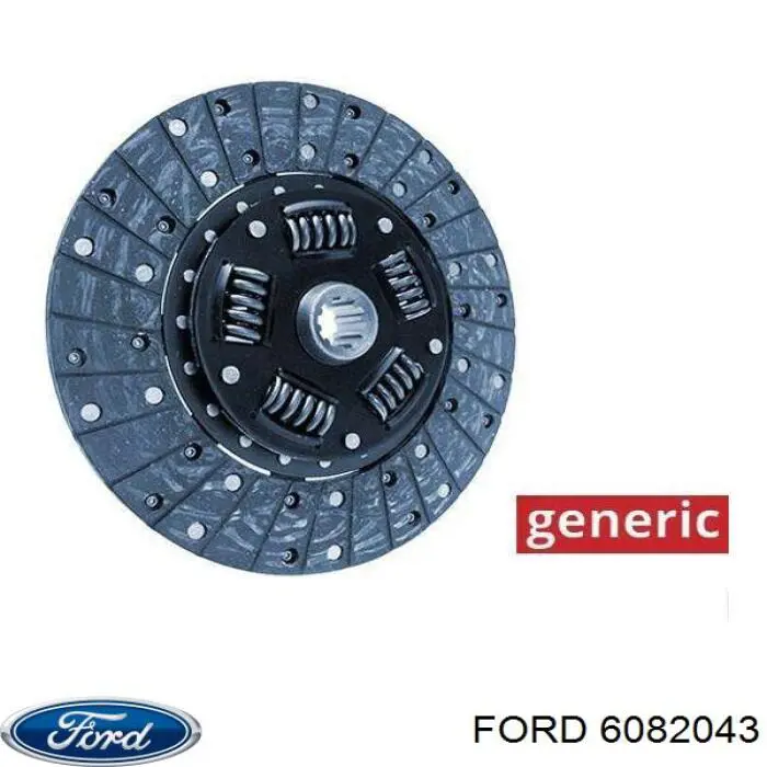 6082043 Ford диск сцепления