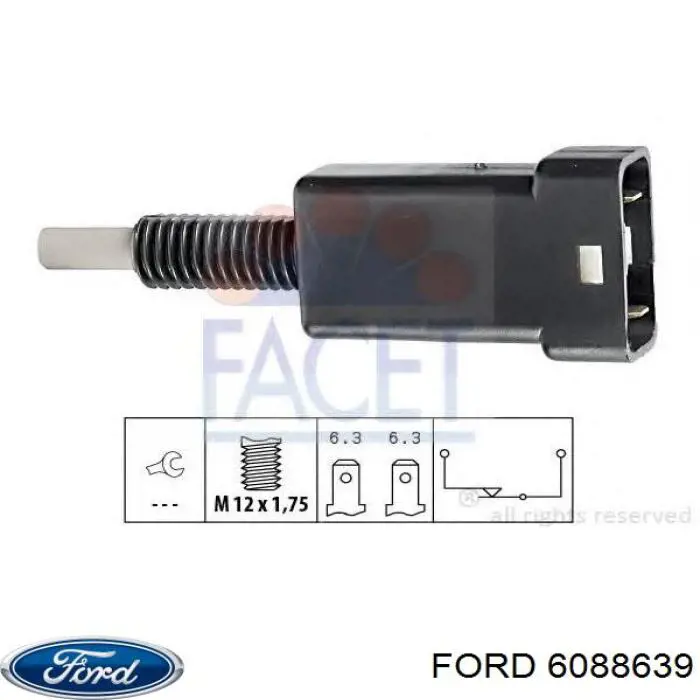 Лягушка Ford 6088639 цена, от 3.22 USD