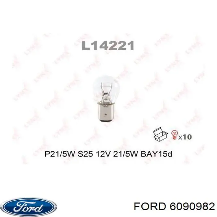 6090982 Ford лампочка