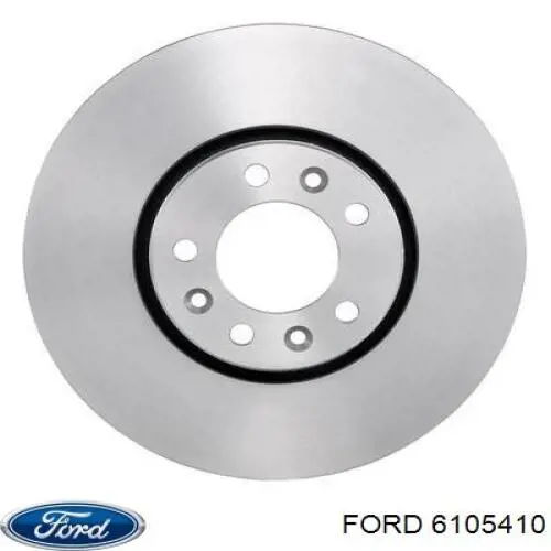 Передние тормозные диски 6105410 Ford