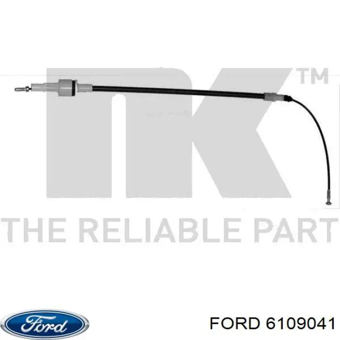 Купить 6109041 Ford Трос сцепления