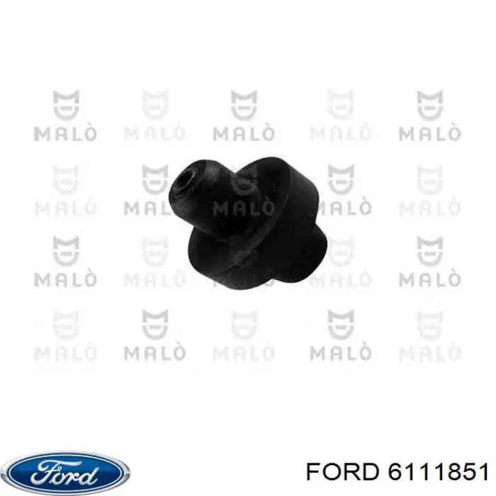 6111851 Ford кронштейн (подушка крепления радиатора нижний)