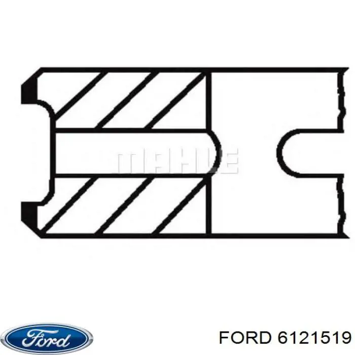 Кольца поршневые STD на 1 цилиндр Ford 6121519 цена, от 14.12 USD