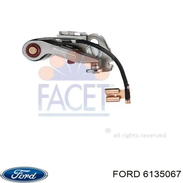  Амортизатор задний Ford Fiesta 