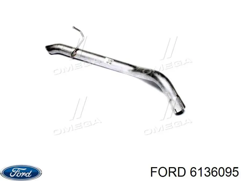 Глушитель задний 6136095 Ford