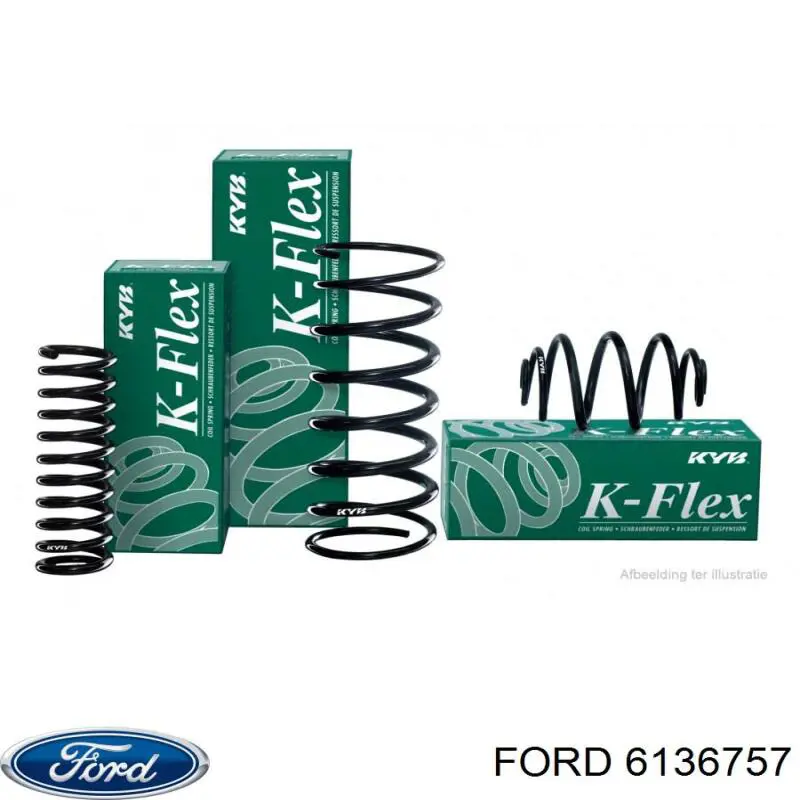 Передняя пружина 6136757 Ford