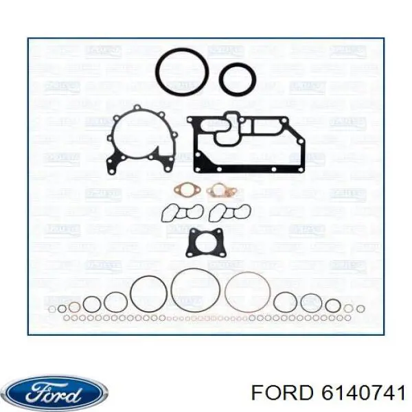 Прокладка головки блока цилиндров (ГБЦ) левая на Ford Granada GU