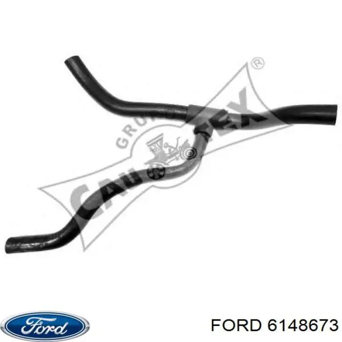 Шланг расширительного бачка нижний 6148673 Ford