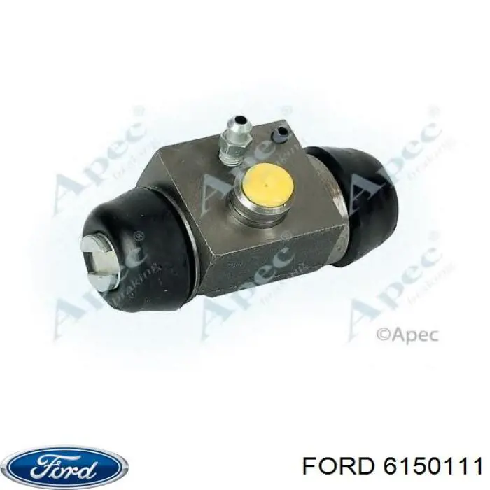 6150111 Ford цилиндр тормозной колесный рабочий задний