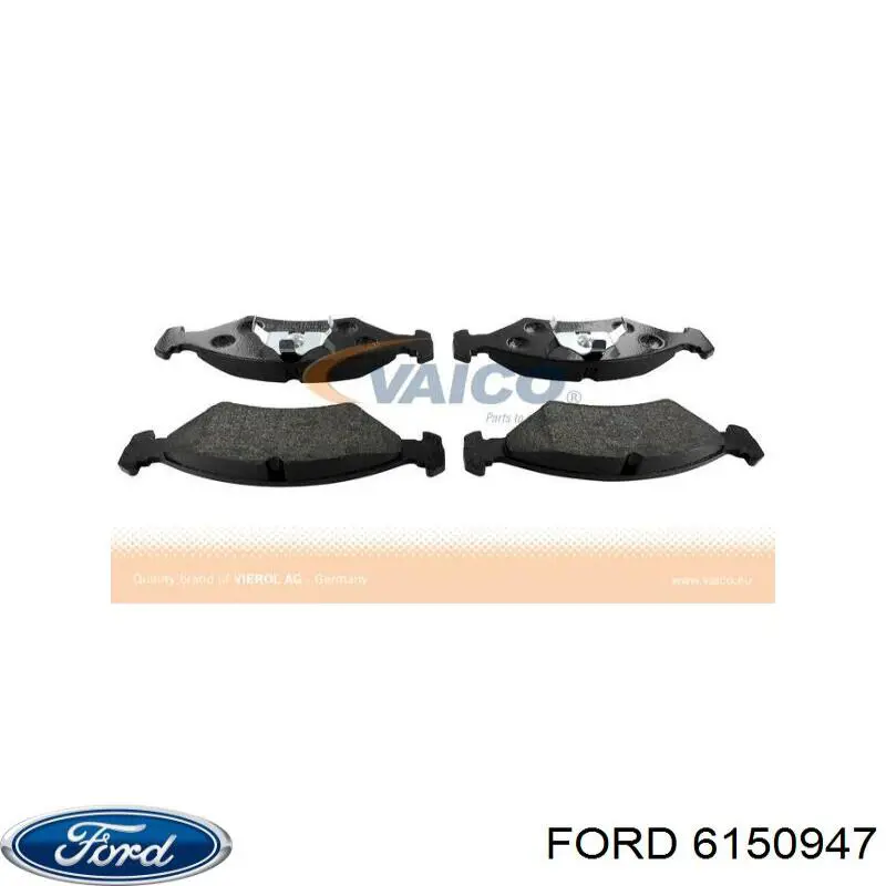 Тормозные колодки Ford 6150947