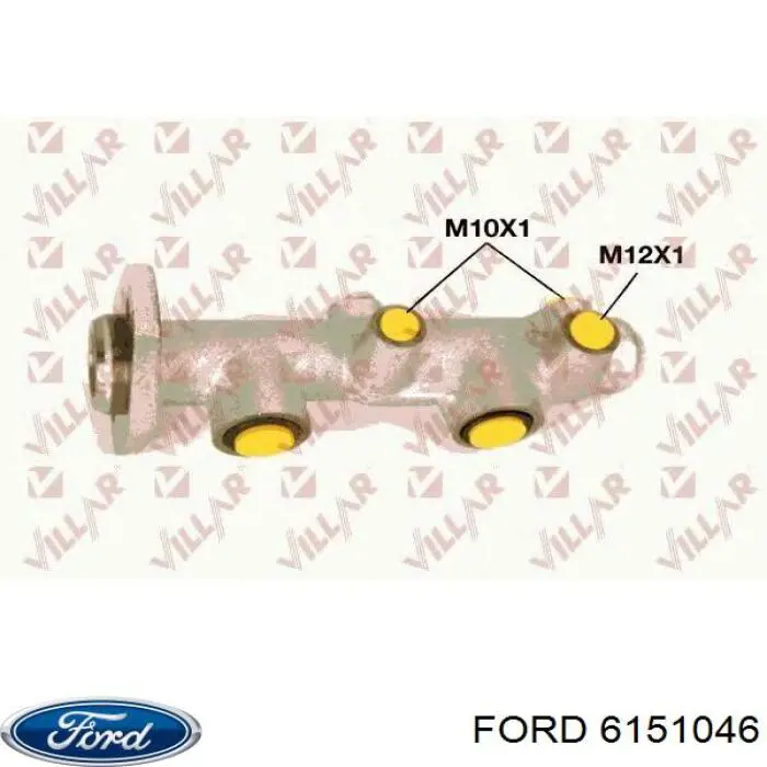 Купить 6151046 Ford Главный тормозной цилиндр