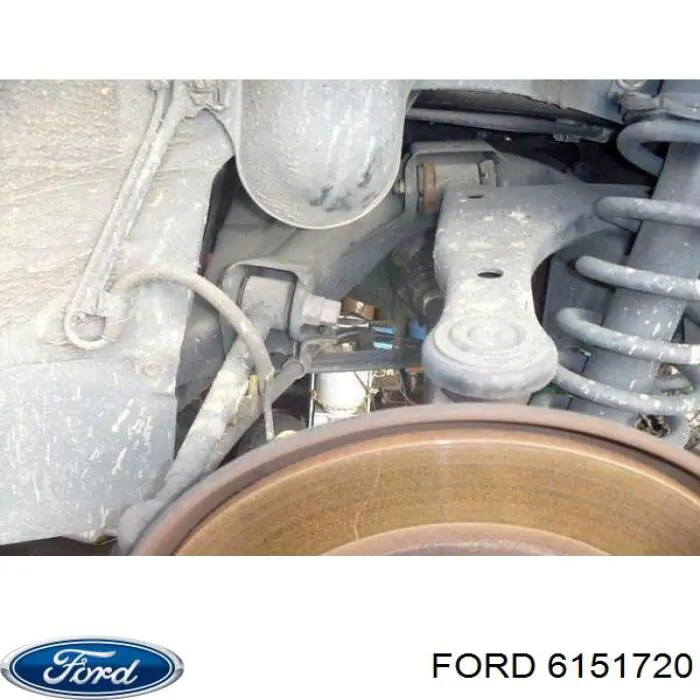 6151720 Ford регулятор давления топлива в топливной рейке