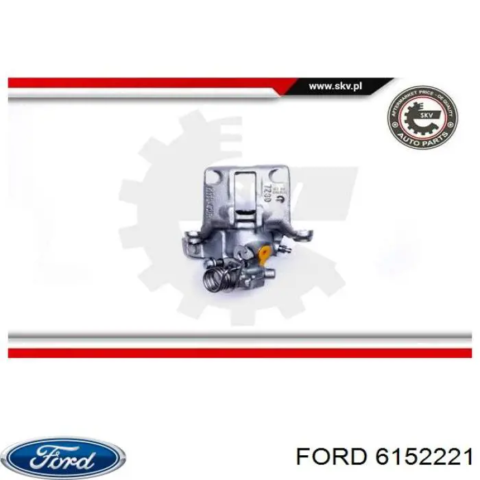 1478520 Ford Суппорт тормозной задний правый