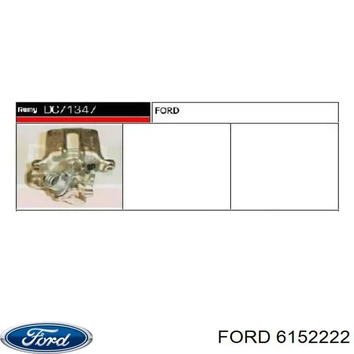 Тормозной суппорт правый задний Ford 6152222 цена, от 66.01 USD