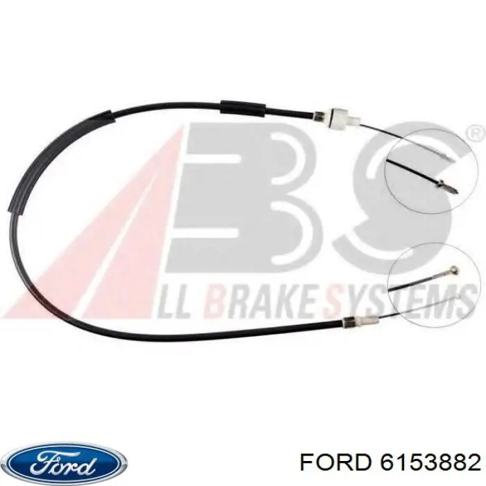 Трос сцепления Ford 6153882 цена, от 7.60 USD