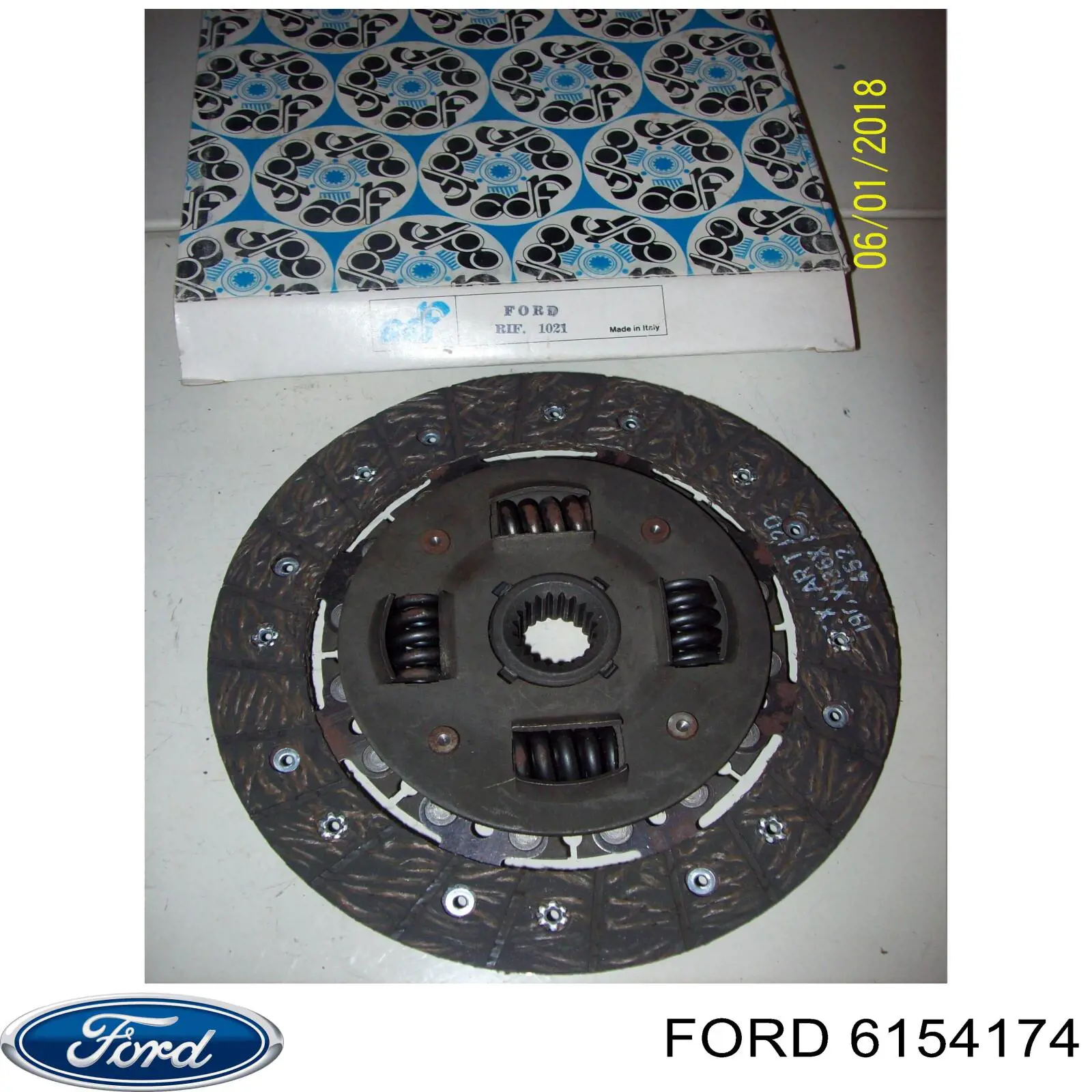 6154174 Ford диск сцепления