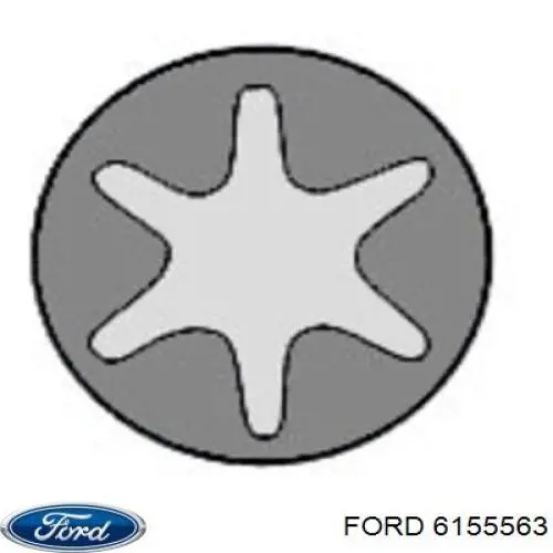 Купить 6155563 Ford Болт ГБЦ