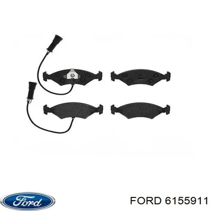 Колодки Ford 6155911 цена, от 12.37 USD