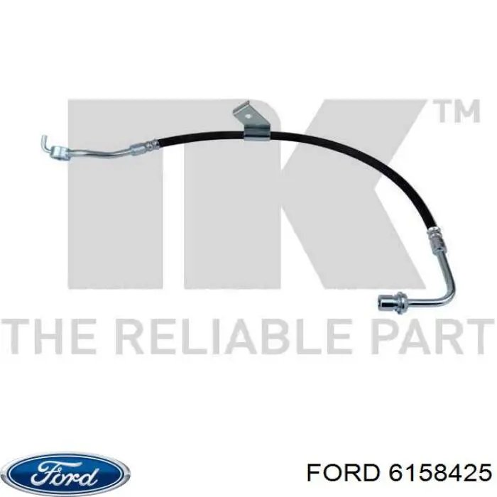 Купить 6158425 Ford Шланг тормозной передний левый