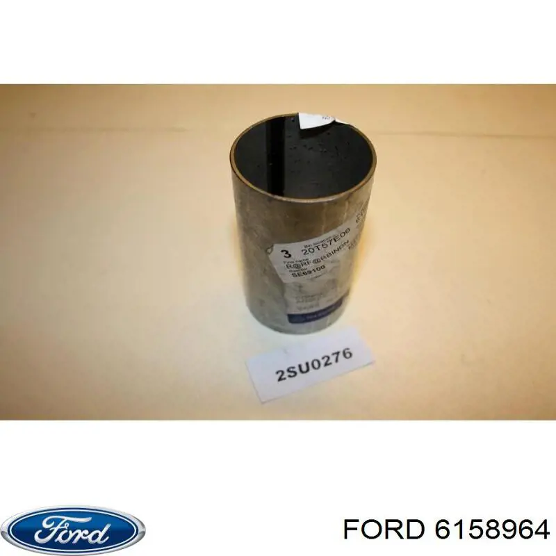 6158964 Ford silenciador, parte central