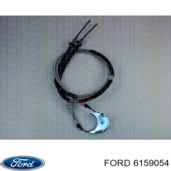 6159054 Ford трос ручного тормоза задний правый/левый