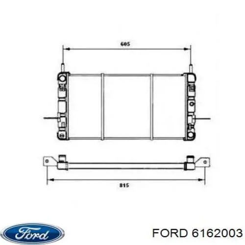 6162003 Ford радиатор